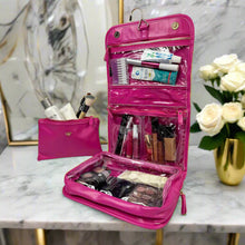 Load image into Gallery viewer, Toiletry Case Fusia Velvet