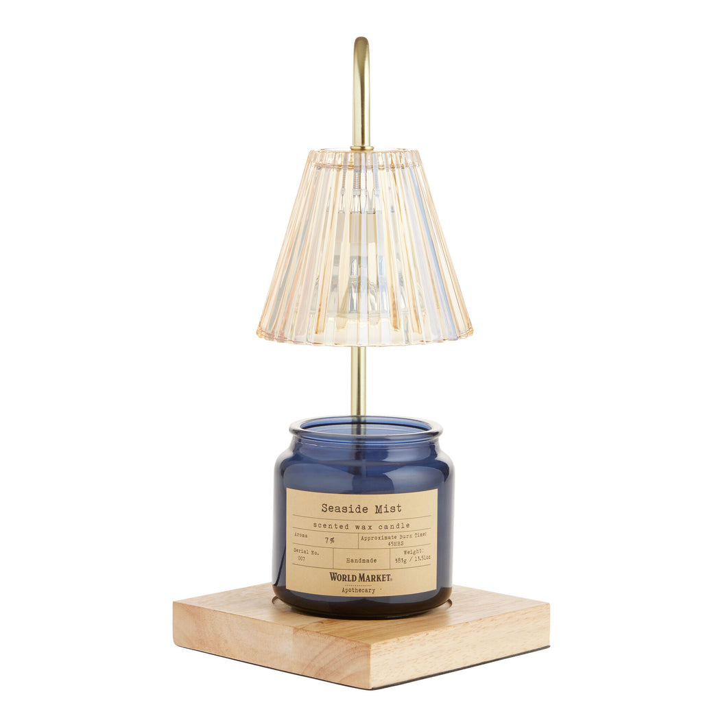 Candle Warmer - Fluted Glass