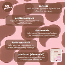 Load image into Gallery viewer, Iced Chai Latte Energizing &amp; Firming Eye Patches
