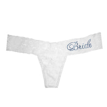 Load image into Gallery viewer, Thong Bride Darling Lace OS
