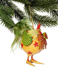 Patience Brewster "Donald Rooster" Christmas Ornament