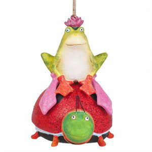 Patience Brewster "Frog & Ladybug" Christmas Ornament