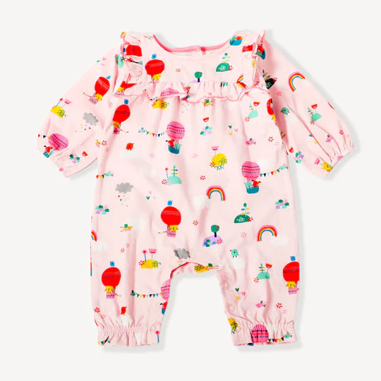 Fly Away Balloon Jumpsuit 3-6, 6-12mo