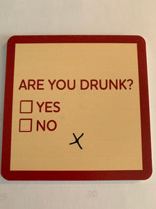 Are You Drunk? Coaster