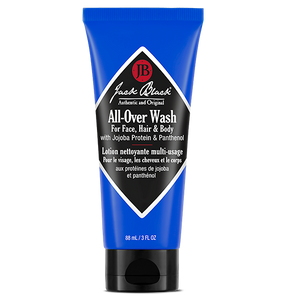 All-Over Wash for Face, Hair & Body with Jojoba Protein & Panthenol 3 oz