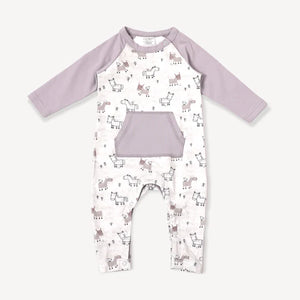 Horse Bird Pocket Jumpsuit