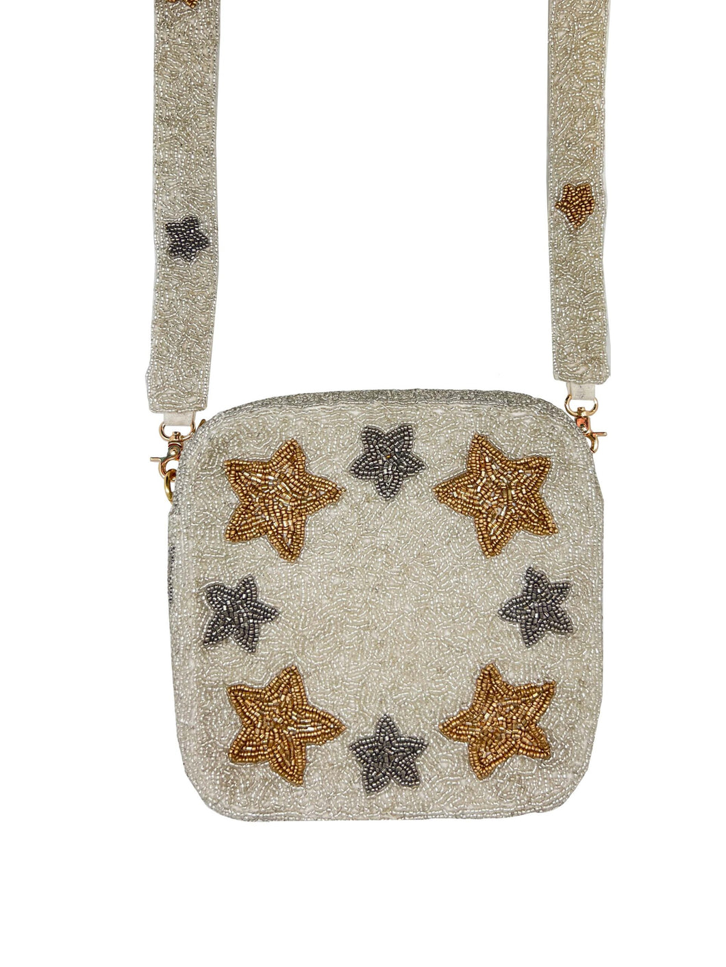 Square Bag Silver Stars