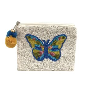 Pouch Blue Butterfly