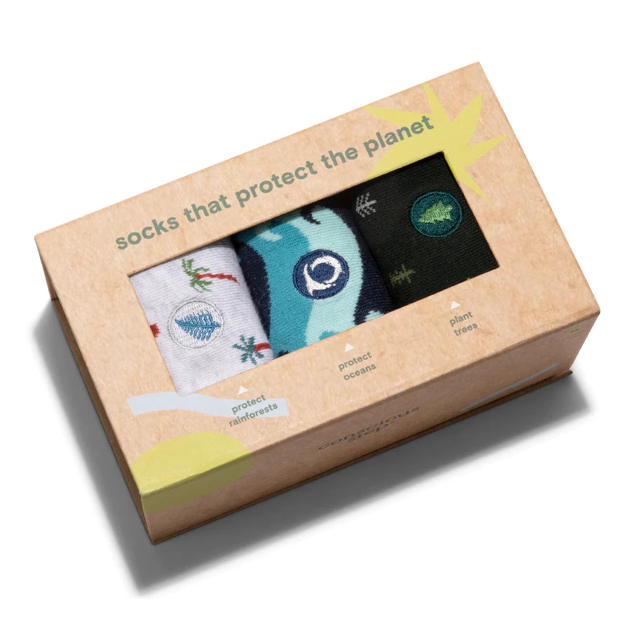 Boxed Set Socks That Protect the Planet