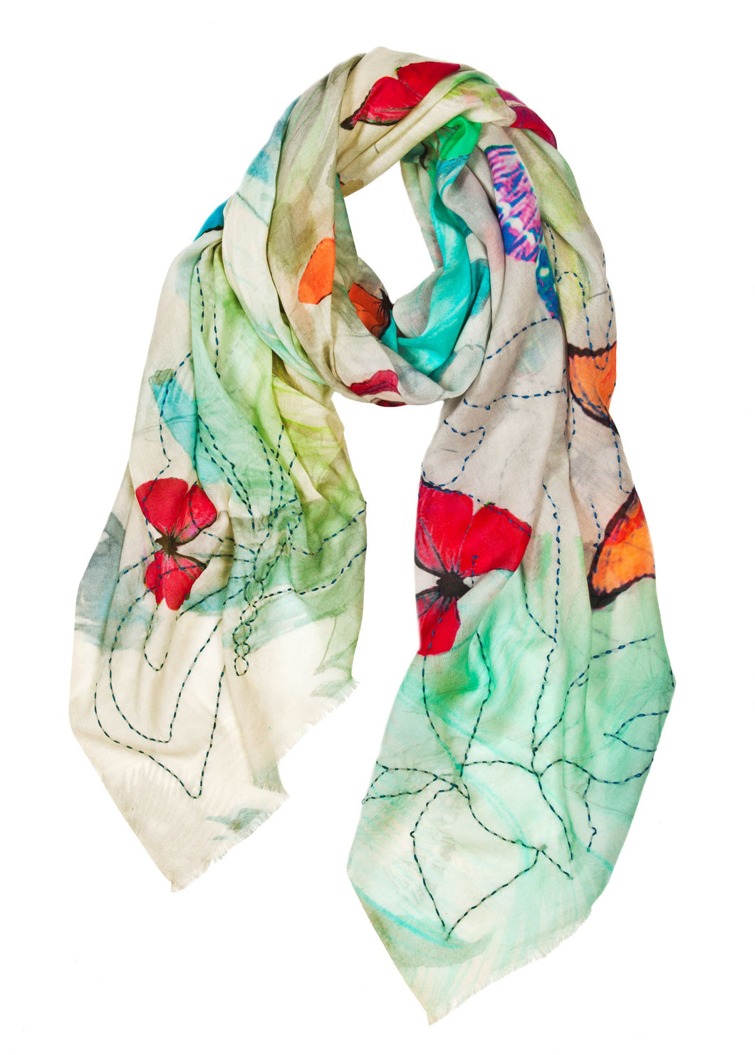 Scarf Parana Butterflies