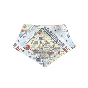 Washington DC Baby Bandana Bib