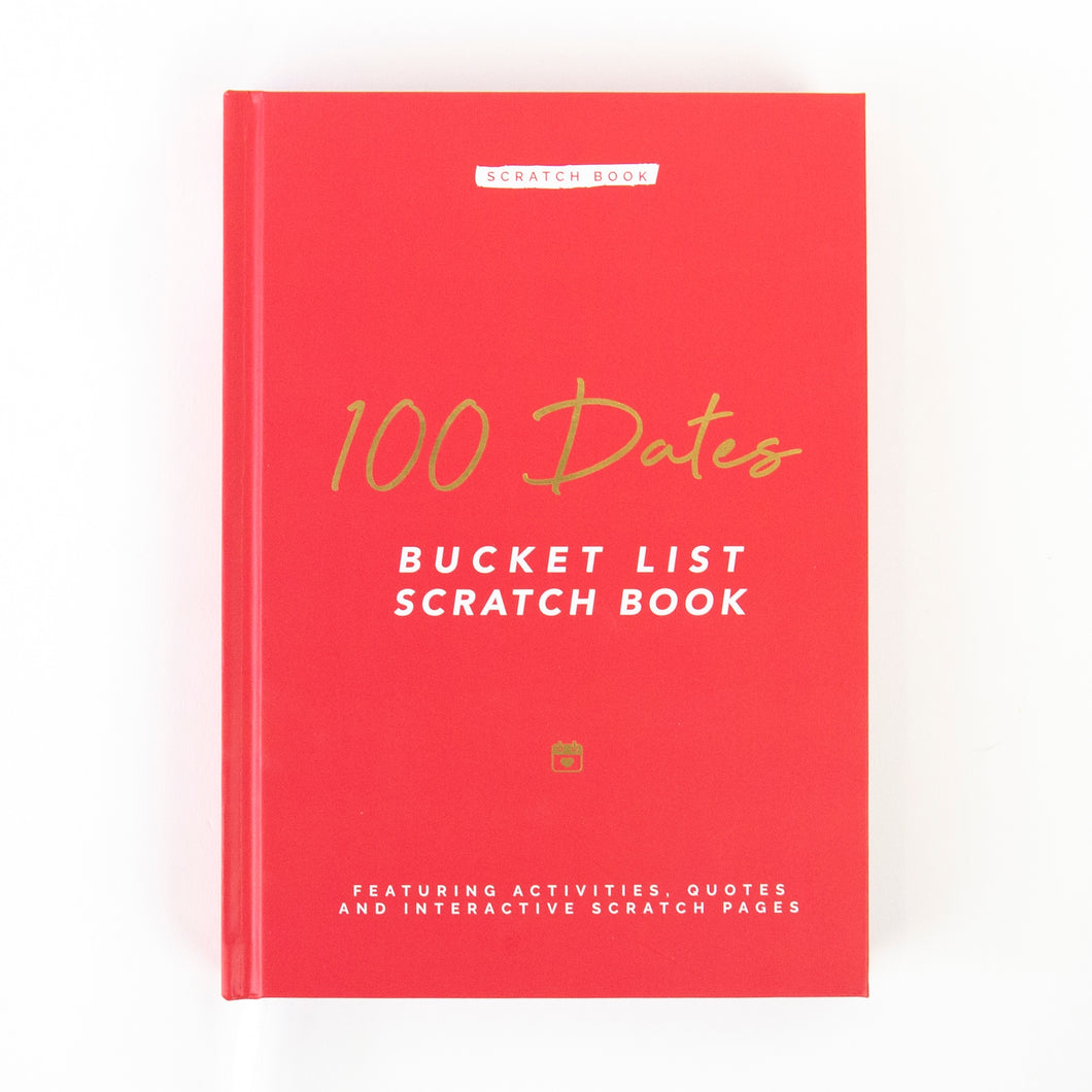 Bucket List Scratch Book - Dates Edition