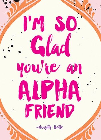 Calypso Cards - Alpha Friend